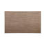 Ensemble de salle à manger 5 pièces - Table rectangulaire en bois et 4 chaises en tissu gris / blanc / brun
