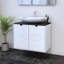 Ensemble de meuble-lavabo simple 31,5 po avec plateau Karalea-1552449026-1552449027