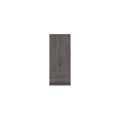 Bushnell 2 Door Manufactured Wood Wardrobe