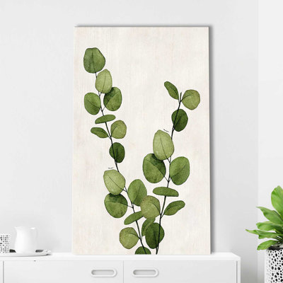 " Botanical Wash III (Vertical) " by Conrad Knutsen