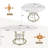 Round Extendable Dining Table
