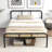 Virgel Metal Open-Frame Bed-827170552