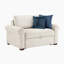 Chaise convertible en demi-fibre et en demi-lit 60,5 po Marlborough-133246567