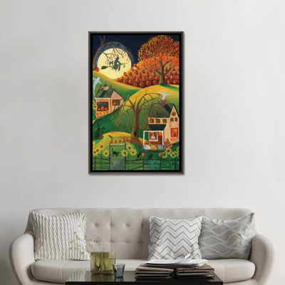 " Halloween Witches House " Print