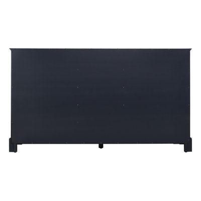 Quen 60" Freestanding Double Basin Vanity Set with Cabinet, Vanity Topss
