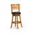 Grey Seat/Natural Frame