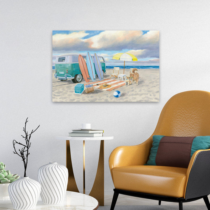 Balade nautique et côtière II, H 24 po x l 16 po