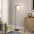 Marsden 60'' Blackened Bronze Task Floor Lamp