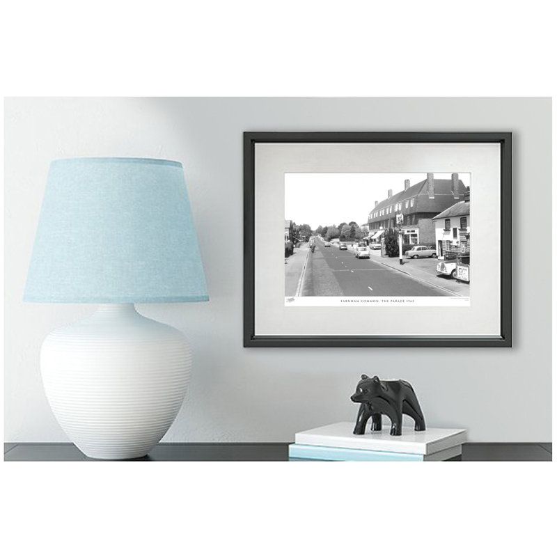Farnham Common, The Parade 1962 by Francis Frith - Single Picture Frame Print, 40cm H x 50cm W x 2.3cm D