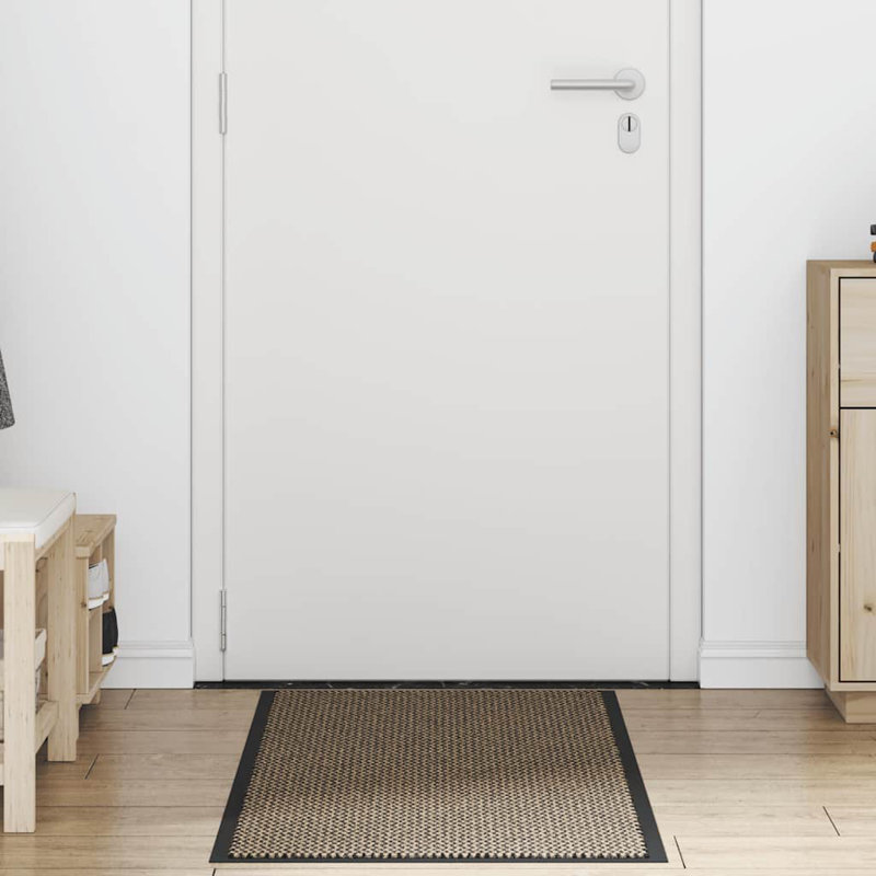Non-Slip Indoor / Outdoor Door Mat, Brown, 60cm W x 150cm L