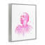 In In A Pink Mood Portrait, estampe numérique, conception par Simone Elum-525382557-525382559