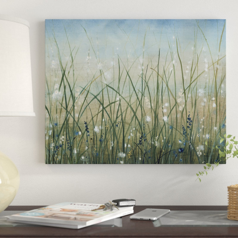 « bliss ii », reproduction de peinture à l’acrylique sur toile, H 16 po x l 20 po x P 1,5 po
