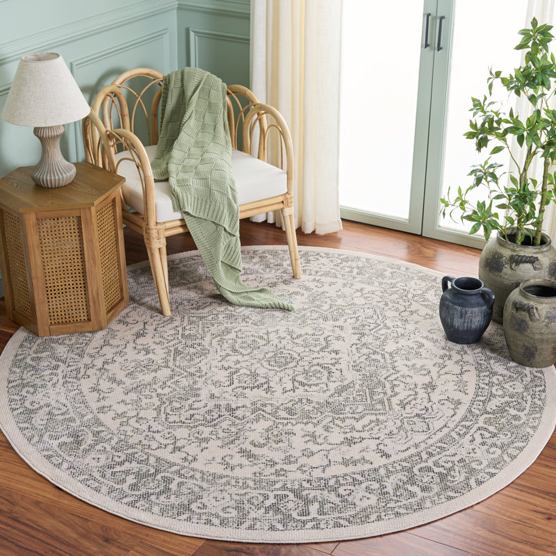 Tapis oriental Harrison 402 Performance, Rond 6 pi 7 po