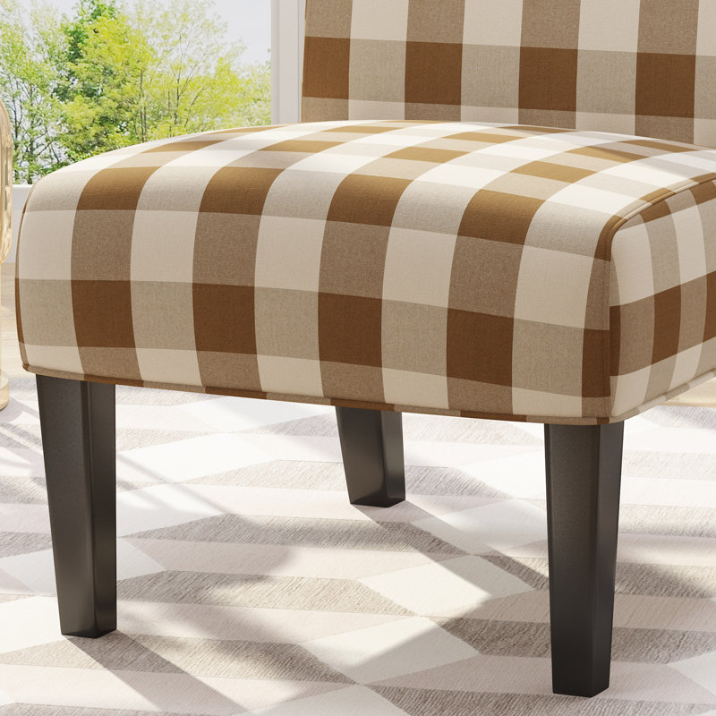 Modern Accent Chair for Living Room, Brown 
