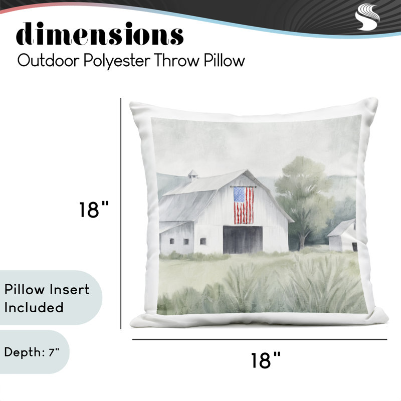 Coussin d'extérieur imprimé Home Home