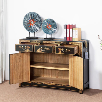 Armoire de rangement pour chaussures en bois massif 12 paires