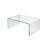 Clear Acrylic Riser Pedestal Display 6"W x 4"D x 3"H, 4-Pack