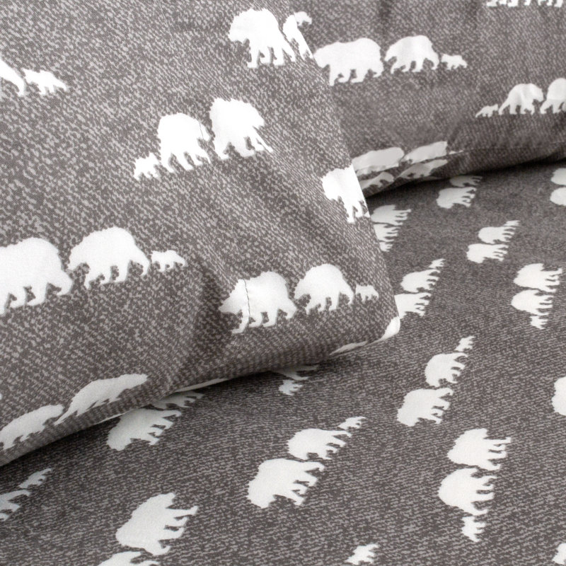 Microfiber Animal Print Sheet Set