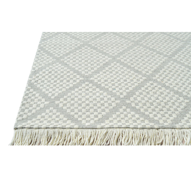 Mckoy 9X12 2123-190 Ivoire / Gris, Rectangle 8 pi x 10 pi