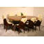9 Pieces Vogue Lux Rectangular Dining Set-1978384276
