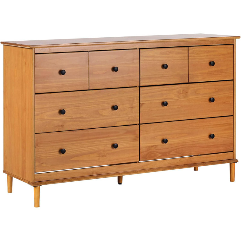 Commode 8 tiroirs, Brun