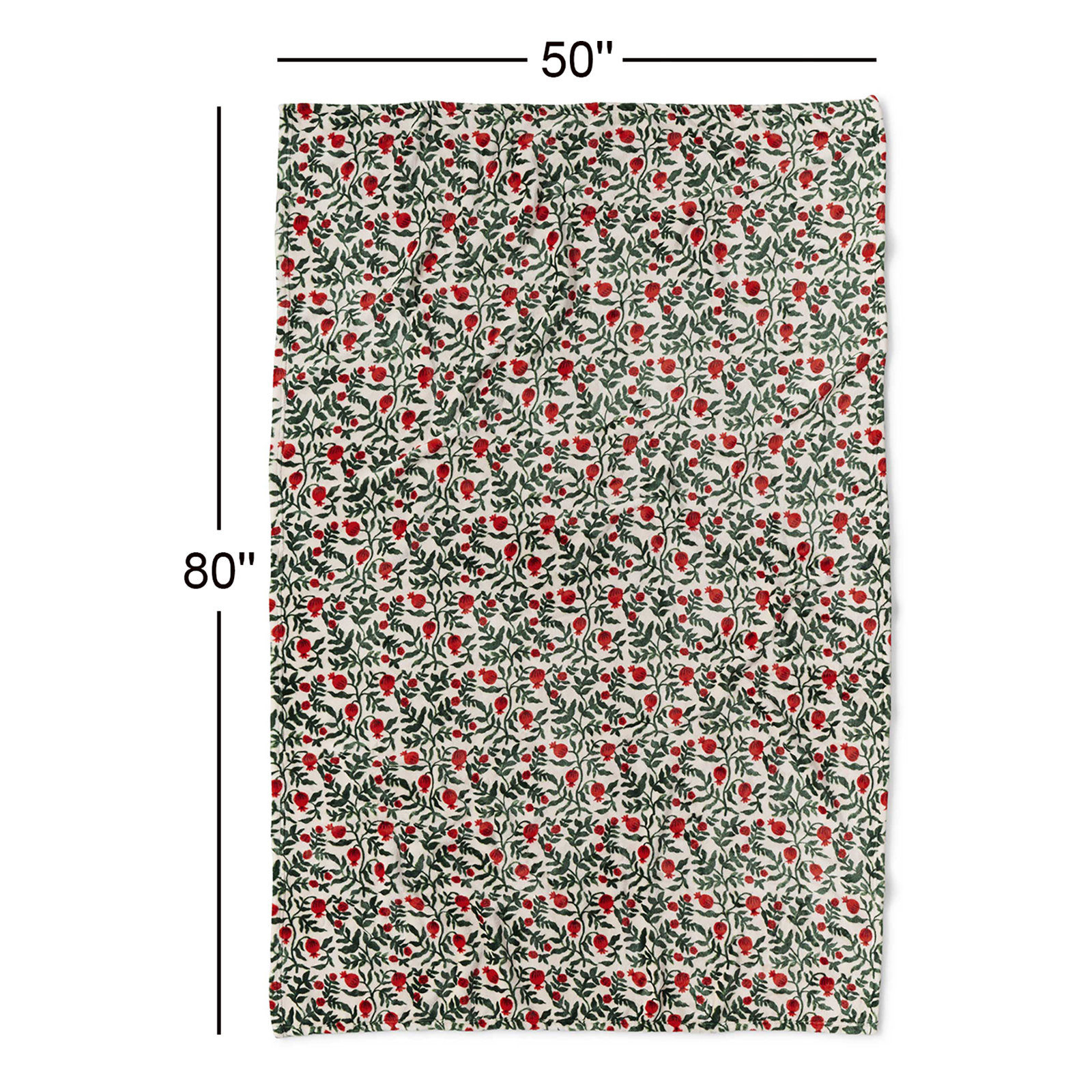 Rifle Paper Co. Pomegranate Throw Blanket