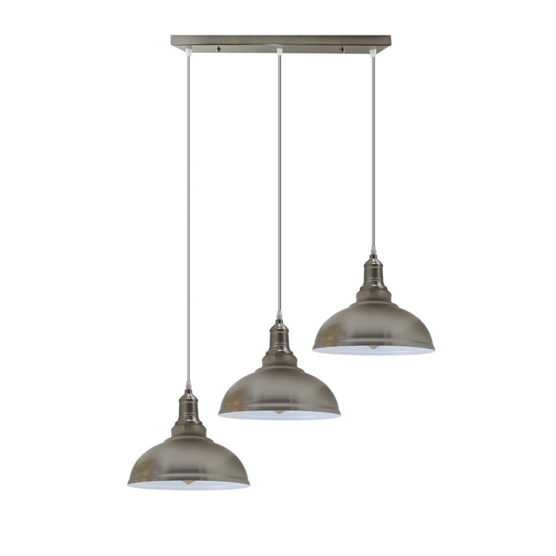 Gaitan 3 - Light Grey Kitchen Island Pendant
