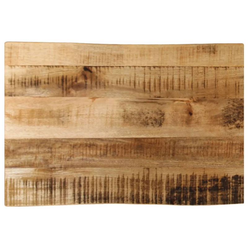 Solid Wood Table Top, 2.5cm H x 60cm W x 40cm D