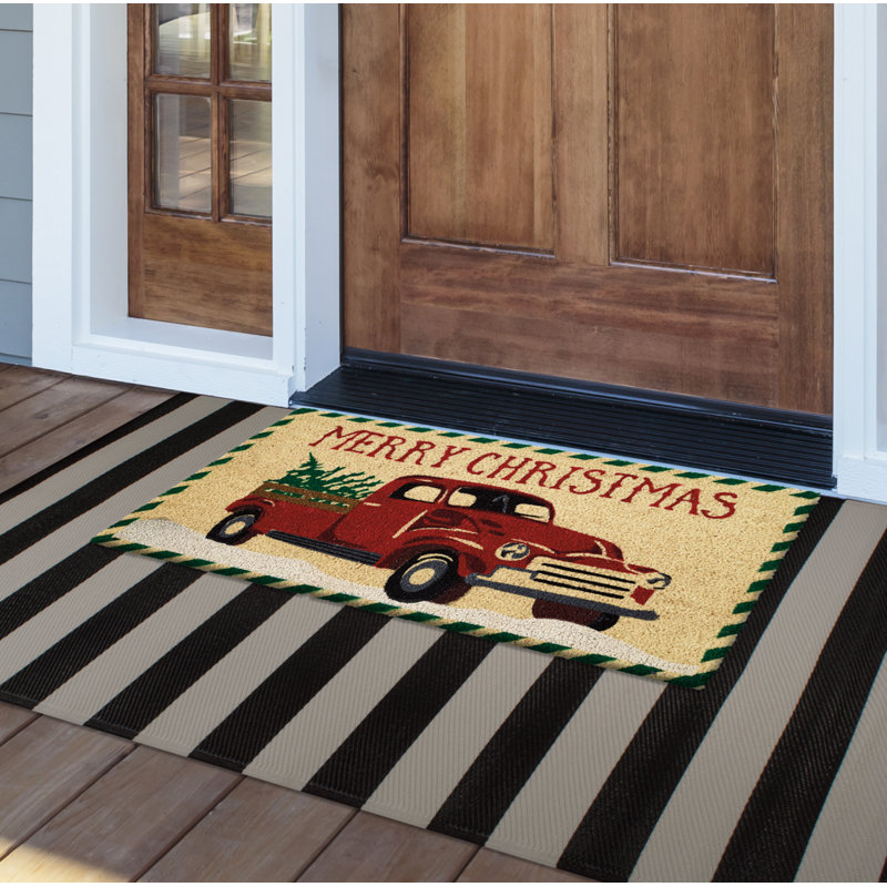 Tapis d'entrée antidérapant Taravello 18 po x 30 po