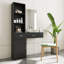 Bureau à cheveux moderne et simple, rangement multicouche, grand espace de rangement-1997775105