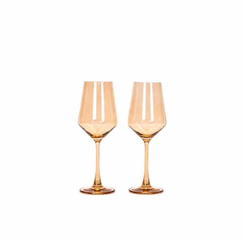 Ensemble de 6 verres à vin Brown Sugar, Brown