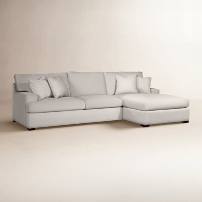 Cambria 123" Wide Right Hand Facing Sofa and Chaise by Braxton Culler