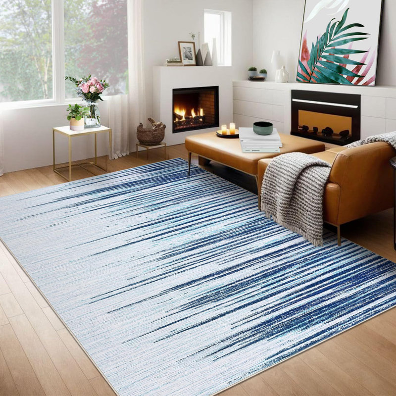 Tapis moderne lavable 9 x 12