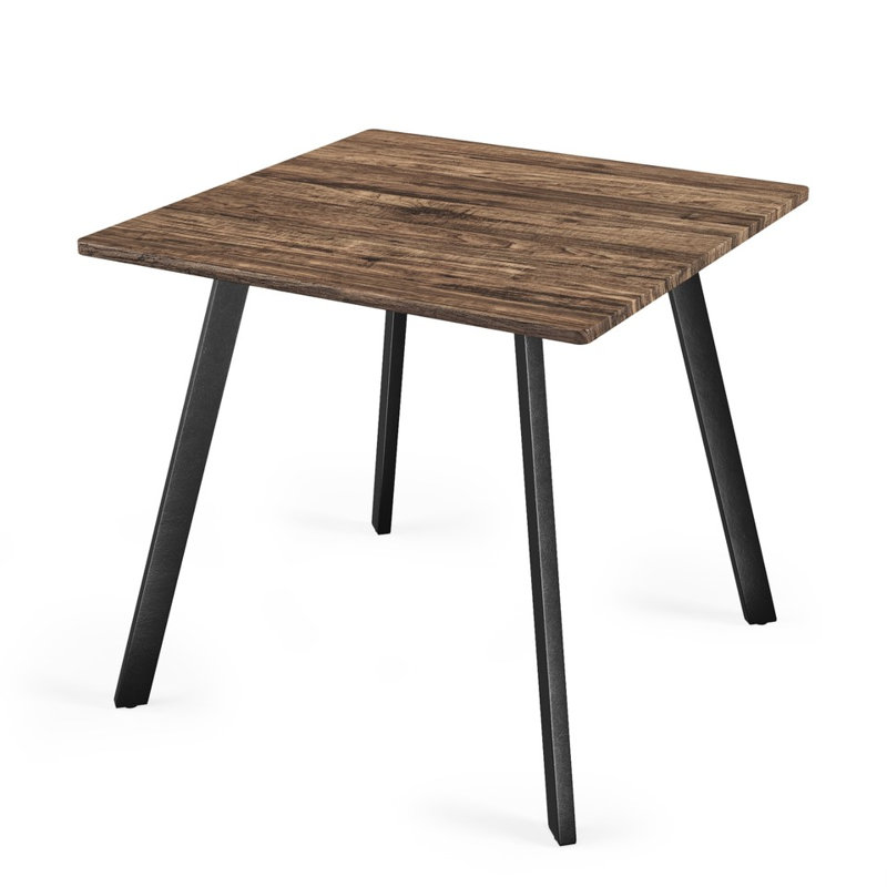 Solid Wood Dining Table, Rustic Oak