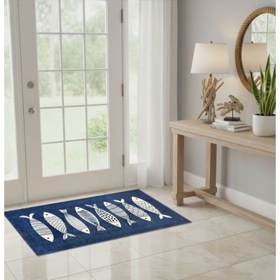 Tapis lavable Fish Tango