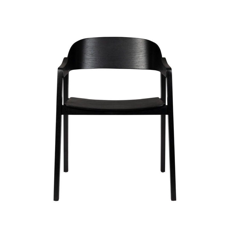 Fauteuils de salle à manger Westlake (2), Noir