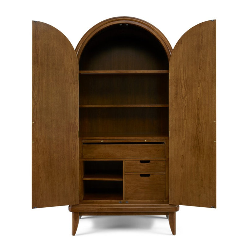 Martine Solid Wood Armoire