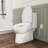 Smart Toilet Bidet Seat with Warm Water Flush, Heated Seat, Night Light, Dryer (Toilet Not Included)
