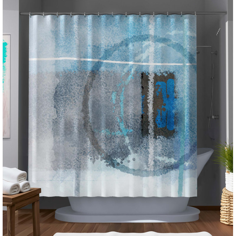 Bendix Abstract Shower Curtain