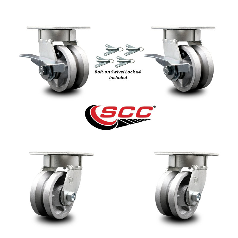 Kingpinless Groove Semi Caster
