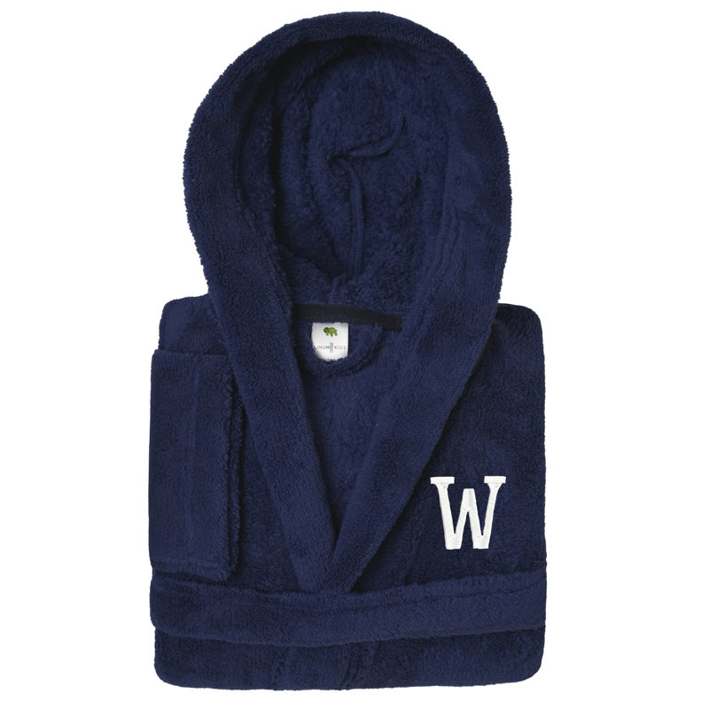 Peignoir à capuche double 100% polyester personnalisé, L, W
