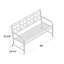 Banc de jardin en fer Nicholls