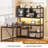 Shellsburg Modular L-Shaped Steel Computer Desk-308678707
