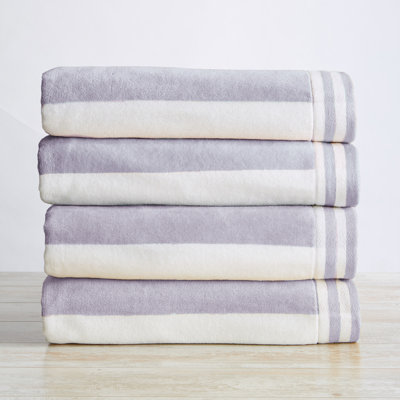 Edgartown Striped Cotton Beach Towels