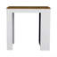 Îlot de cuisine Doyle, trois tablettes latérales-132161202