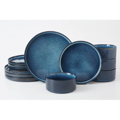Santorini Terracotta Dinnerware Set - Service for 4
