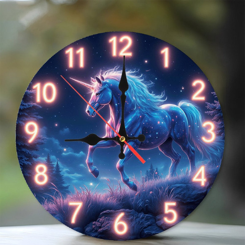 Horloge murale méduse