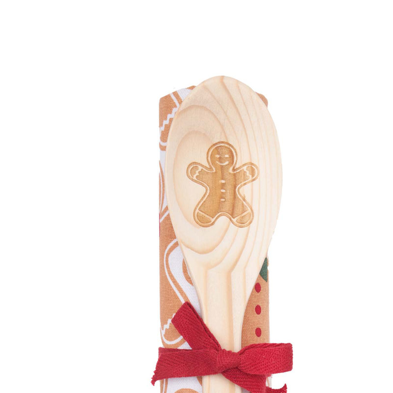 Ensemble de 2 serviettes Gingerbread Buddies