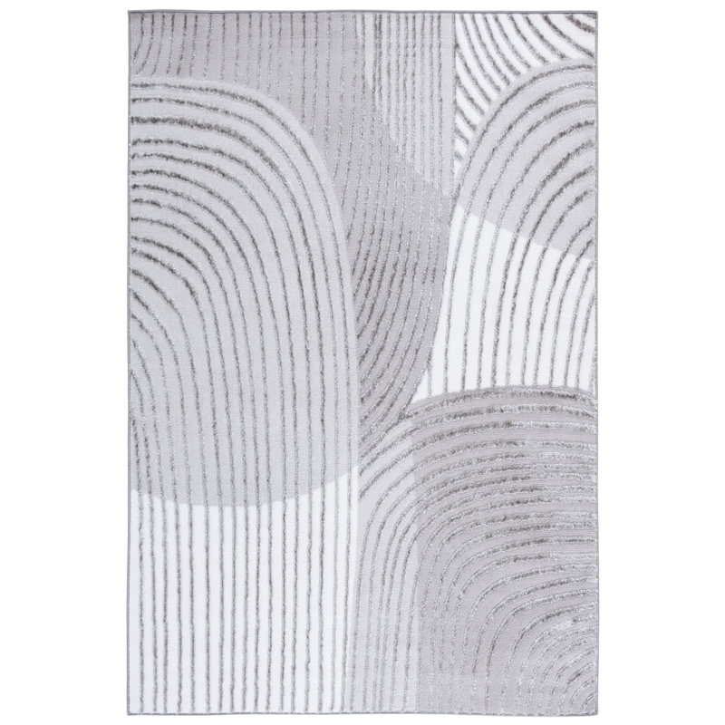 Nylo Performance Abstract Rug, Rectangle 5'3" x 7'6"