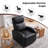 25.2" W Compact Ergonomic Massage Push-Back Recliner-1438641476
